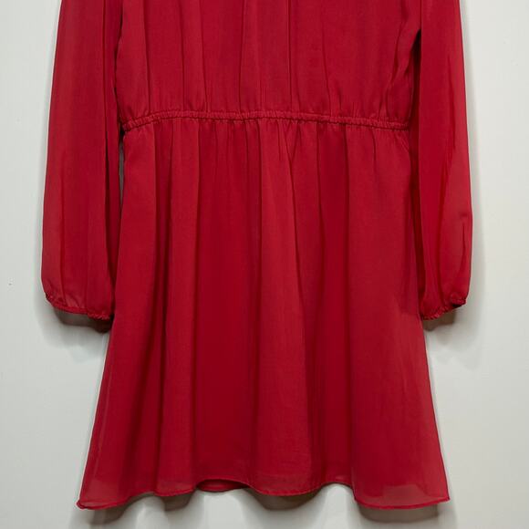 BCBG Generation Red Dress Size Large - Picture 9 of 10